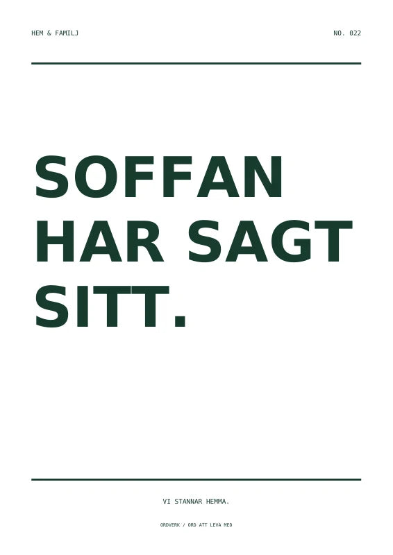 Soffans beslut