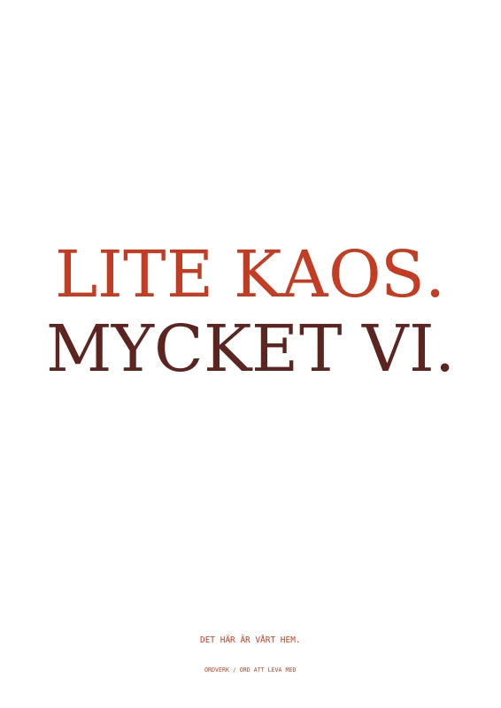 Litet kaos