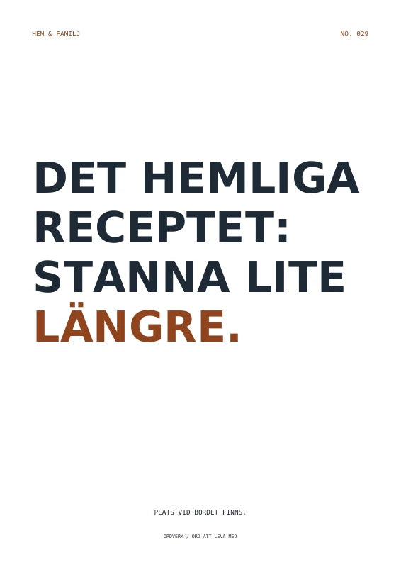 Hemlig ingrediens