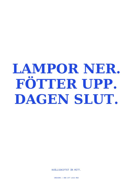 Kvällsskiftet