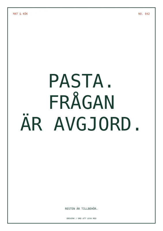 Pastabeslut