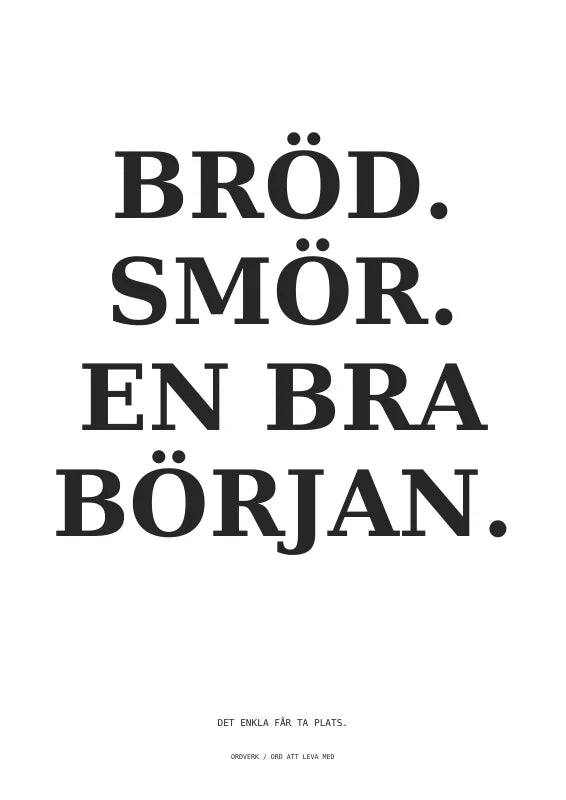 Brödets filosofi