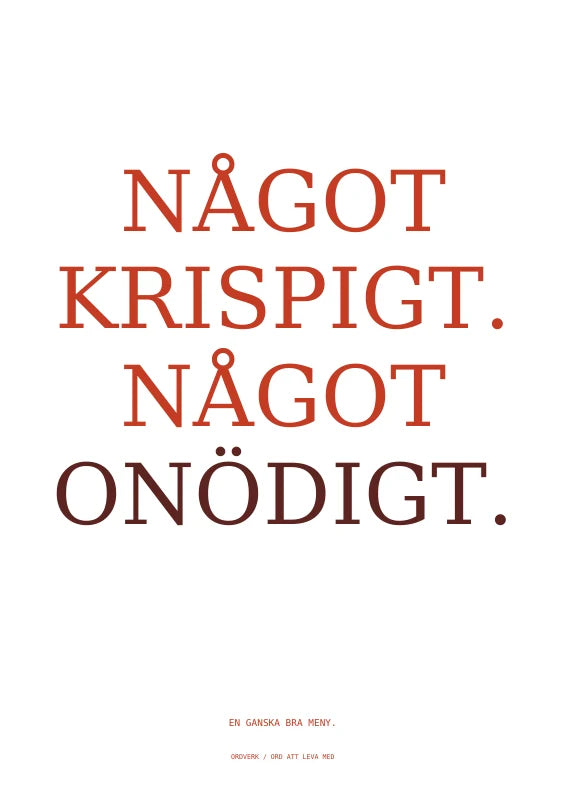 Helgens meny