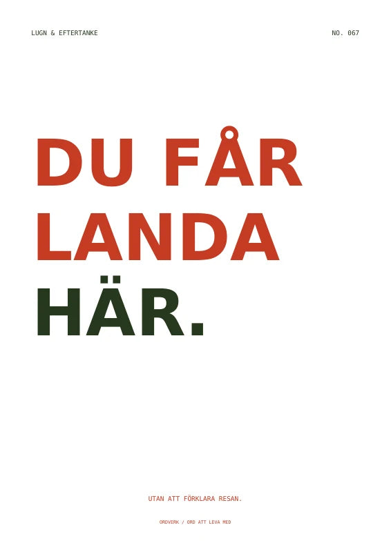 Landa här