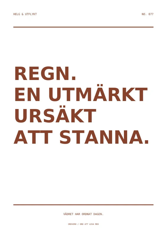 Regnplanen