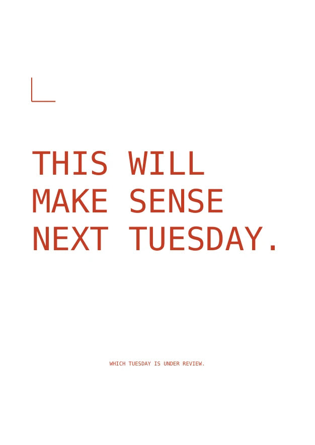 Future Tuesday | English