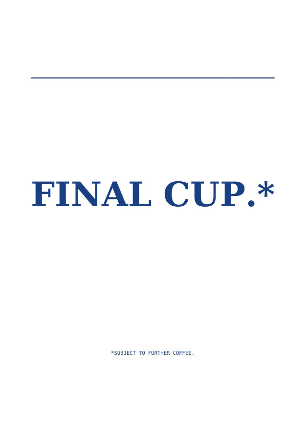 Final Cup | English