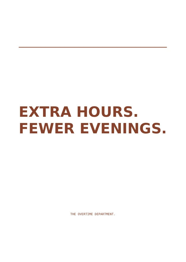 Overtime Office | English