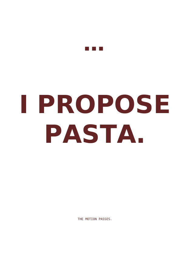 Pasta Motion | English