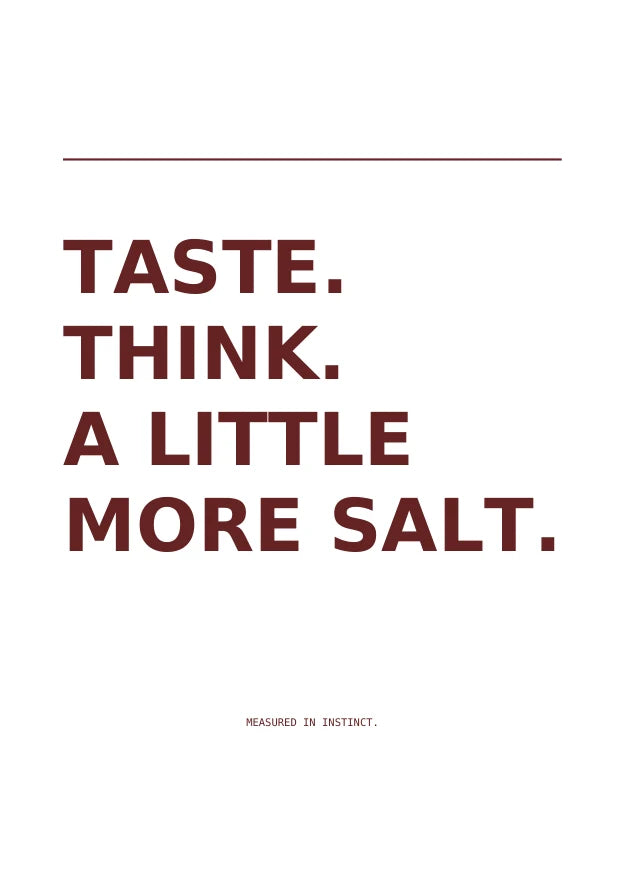 Season to Taste | English