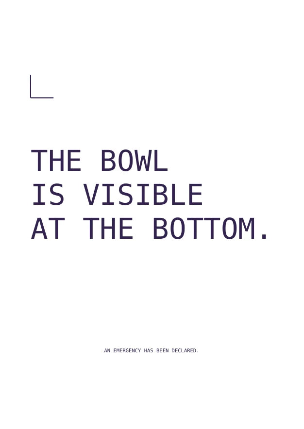 Empty Bowl Report | English