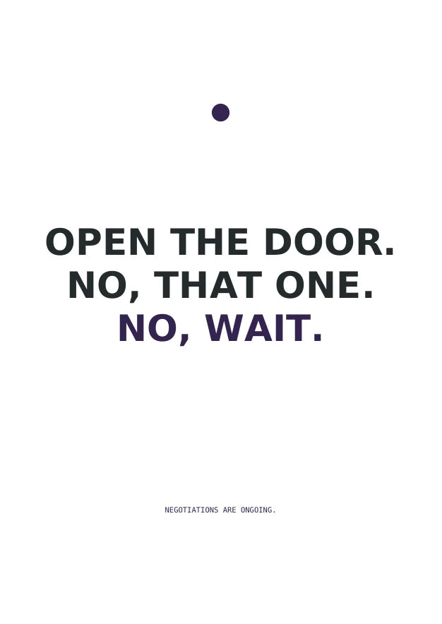 Door Negotiations | English