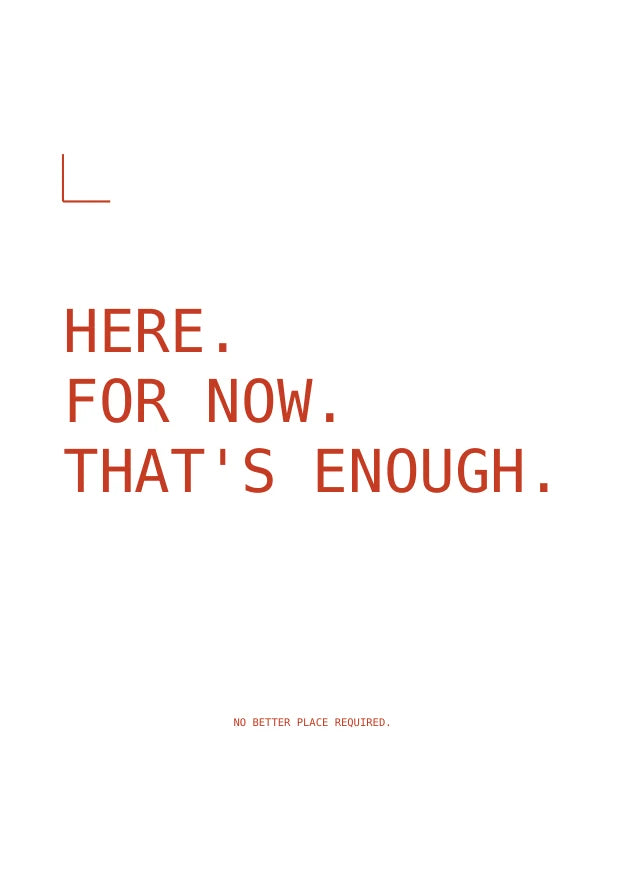 Here Counts | English