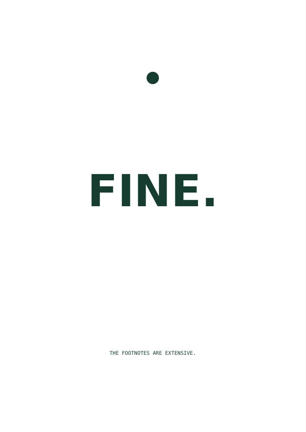 Fine Print | English