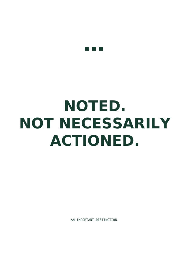 Noted | English