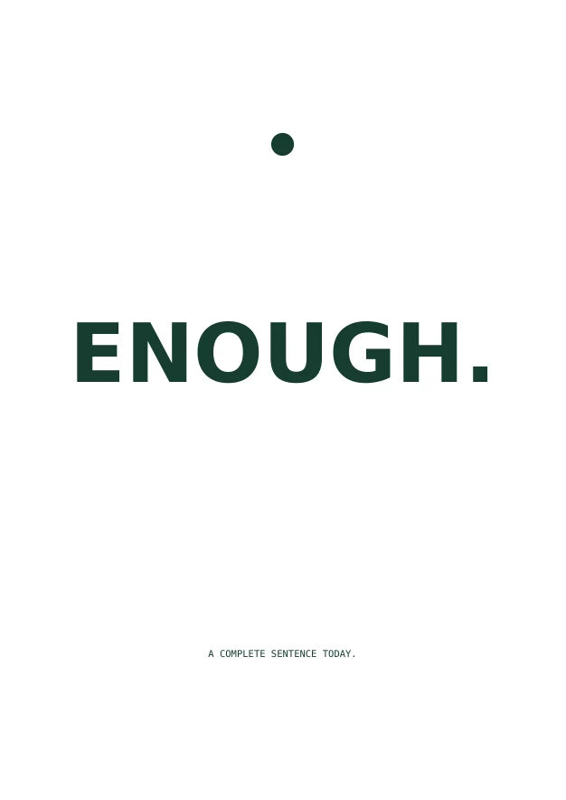 Enough Said | English