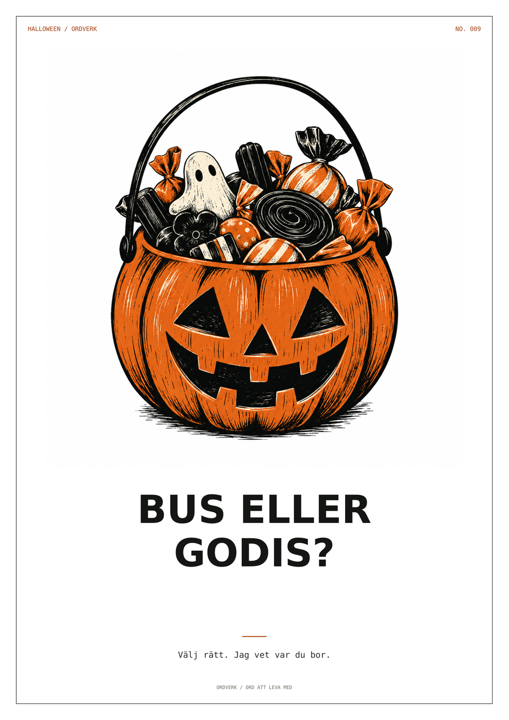 Bus eller godis | Halloween